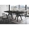 Armen Living Cortina and Rowan 5 Piece Black Rectangular Dining Set SETCODIBLK5B - alternate 8